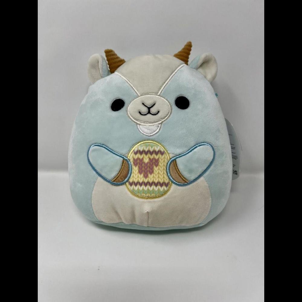 Squishmallows 8" Easter Domingo the Goat with Egg Plush Stuffed Animal Toy